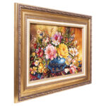 تابلو فرش دستباف سی پرشیا مدل گل در گلدان کد 903479