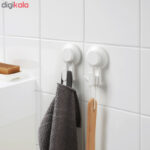 آویز حوله ایکیا مدل 703.812.75 TISKEN بسته 2 عددی