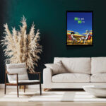 تابلو مدل Rick & Morty کد F-1050