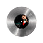 تابلو نیپ آرت طرح دیسک گرامافون مدل 9194 فریم نقره ای