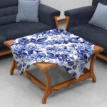 رومیزی مدل مخمل کد M00207 بسته 9 عددی