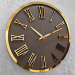 ساعت دیواری اِلِنسی مدل Carolyn به همراه آینه