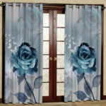 پرده مدل پانچی کد 5325 سایز 280x140 سانتی متر