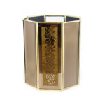 ست سطل و جای دستمال مدل آیینه ای