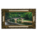 تابلو فرش ماشینی طرح دستبافت مدل پل کد 8077