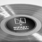 تابلو نیپ آرت طرح دیسک گرامافون مدل 9180 فریم نقره ای