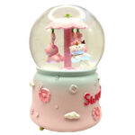 گوی موزیکال مدل پمپی Sweet طرح کراسل حیوانات دوست داشتنی کد PA1623.2.200