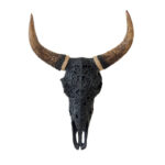 مجسمه طرح جمجمه گاو کد 660