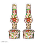 دکوری مدل چراغ نفتی کد 106 مجموعه 2 عددی