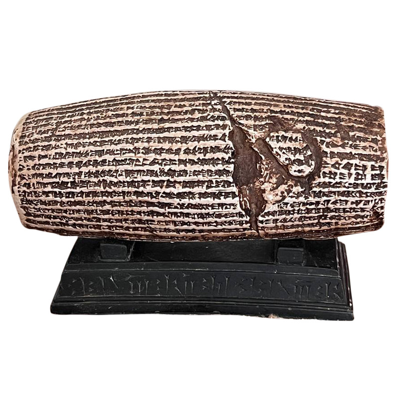 6f41553e4dcd7d916ee44a0d103b647b تندیس طرح کتیبه حقوق کوروش مدل k2025