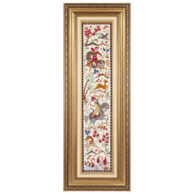 تابلو فرش دستباف سی پرشیا طرح شکارگاه کد 904022