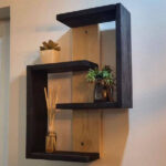 شلف دیواری مدل 002