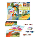 پازل 158 تکه راونزبرگر مدل Memory N Puzzle Dinosaur کد 20986