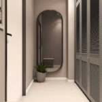 آینه مدل فلزی سرو F-170-70