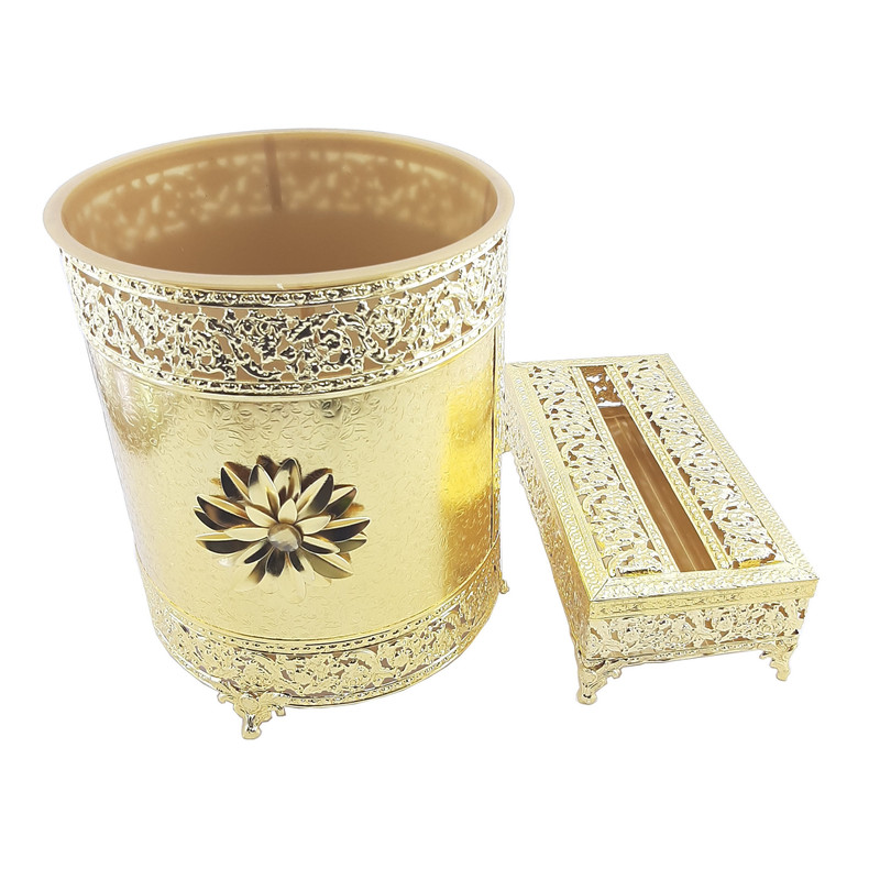 76750049c71ca3a494b3f65a27a5bce3 ست سطل و جادستمال کاغذی طرح ماهان مدل NGL508