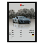 تابلو مدل ماشین آئودی AUDI RB