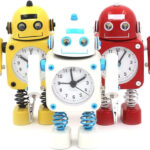 ساعت رومیزی کودک مدل Robot