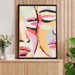 تابلو مدل Sweetheart canvas کد 248901572