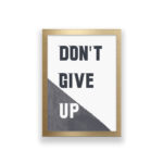 تابلو طرح dont give up