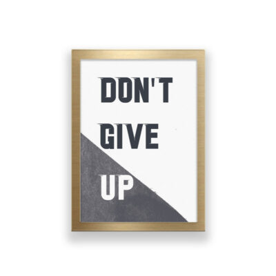 تابلو طرح dont give up