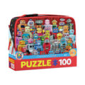 پازل 100 تکه یوروگرافیکس پازلز مدل 9100-5827 Robots Lunch Bag