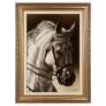 تابلو فرش دستباف سی پرشیا طرح کله اسب کد 904048