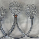 شمعدان نورهام مدل پنج شعله الماسی