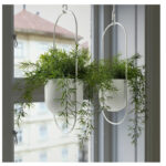 گلدان به همراه گل مصنوعی ایکیا کد 706