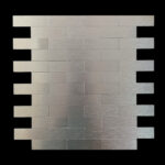 دیوارپوش مدل تایل بین کابینتی پشت چسبدار طرح آجری بسته 6 عددی