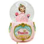 گوی موزیکال مدل چراغدار Princess کد AB623