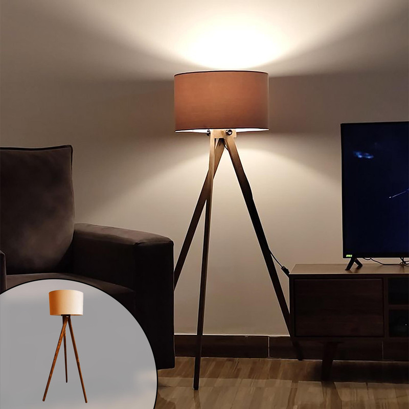 7e7c75d051b0792eca55a036e7b1b311 آباژور ایستاده آس کرال وود مدل چرخشی As-ch010