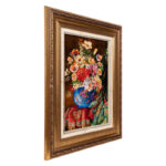 تابلو فرش دستباف سی پرشیا مدل گل در گلدان کد 903878