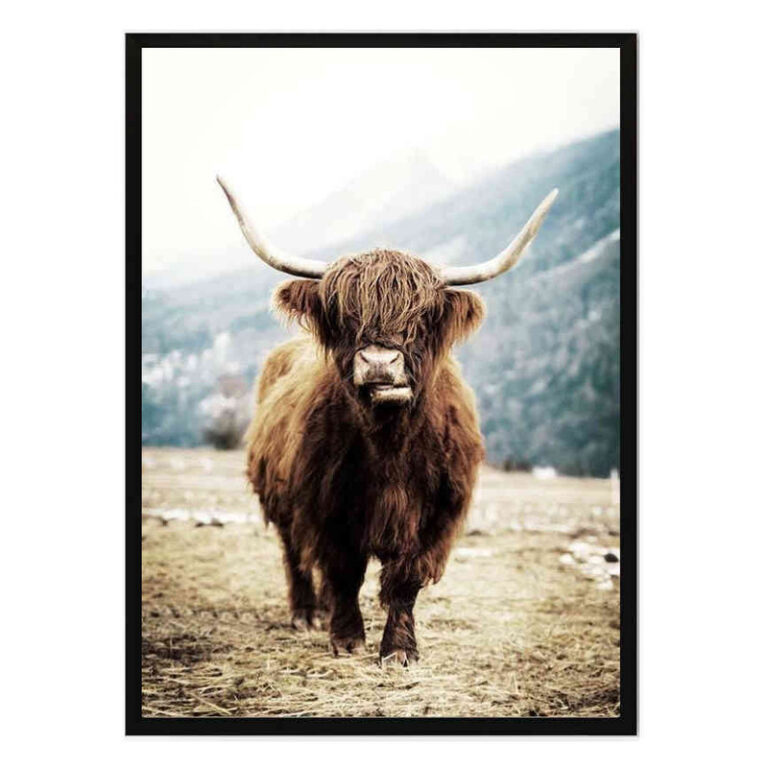 تابلو مدل گاو کوهستانی کد 248901126