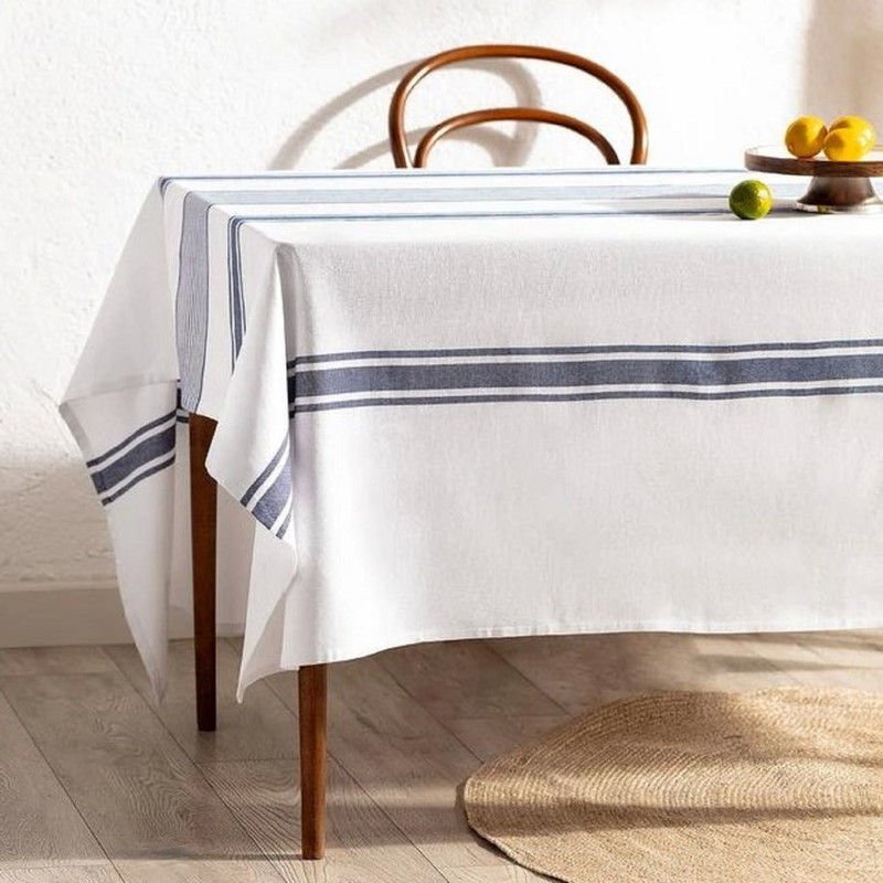 7f73c3387b6c497c3e6b95d84e0fdb35 رومیزی مادام کوکو مدل Andre Beyaz-Lacivert