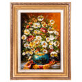 تابلو فرش دستباف سی پرشیا مدل گل در گلدان کد 903822