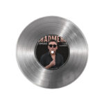 تابلو نیپ آرت طرح دیسک گرامافون مدل 9193 فریم نقره ای