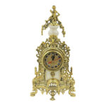 ساعت رومیزی مدل  کنت و شمعدان مجموعه 3 عددی