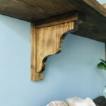 شلف دیواری روستیک دکور مدل wl360