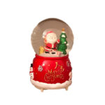 گوی موزیکال مدل پمپی طرح کریسمس