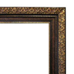 تابلو فرش ماشینی نقش نگار رضوی طرح مینیاتور کد 1489P