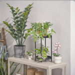 گلدان به همراه گل مصنوعی ایکیا مدل fejka کد 60593225