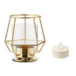 جاشمعی ایکیا مدل PÄRLBAND به همراه شمع LED