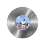 تابلو نیپ آرت طرح دیسک گرامافون مدل 9180 فریم نقره ای