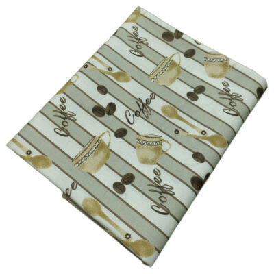 رومیزی رزین تاژ طرح قهوه کد 220