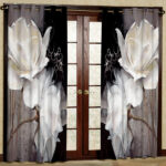 پرده مدل پانچی کد 5430 سایز 280x140 سانتی متر