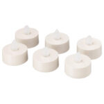 شمع ال ای دی ایکیا مدل godafton بسته 6 عددی