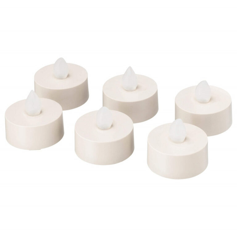 شمع ال ای دی ایکیا مدل godafton بسته 6 عددی