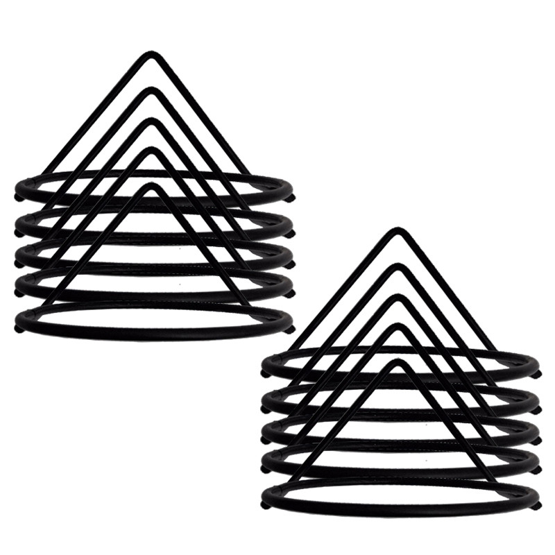 898194be661c7641d1b823d991384b9f استند گلدان دیواری هوکا مدل HFH10110 بسته 10 عددی