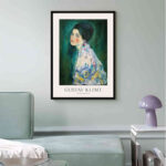 تابلو مدل Portait of a lady کد 248901691