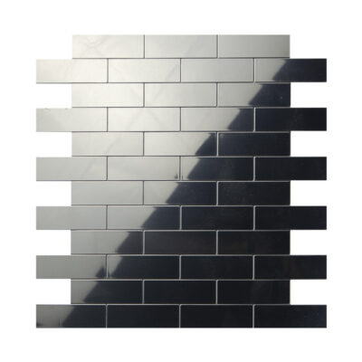  دیوارپوش مدل تایل بین کابینتی پشت چسبدار کد s75 بسته 11 عددی